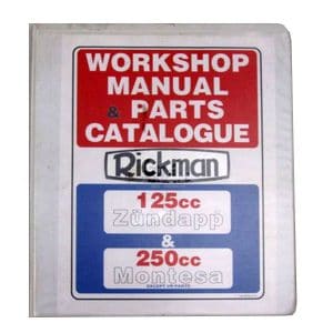 Service & Parts Manual, Rickman Zundapp/Montesa