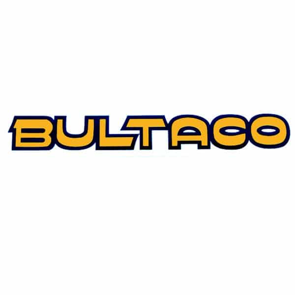 Bultaco Sticker, 9" Long