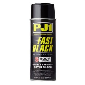 PJ1 Fast Black Paint - Satin Black