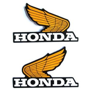 Honda Wing Tank Stickers