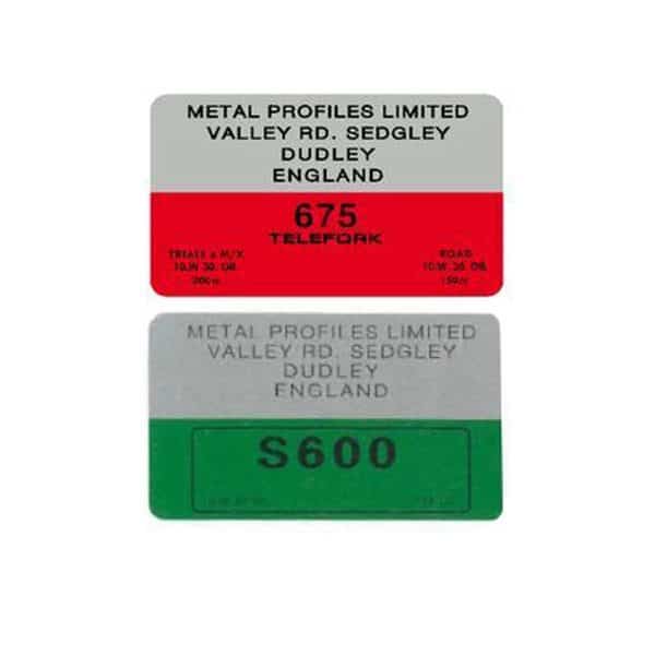 Metal Profiles Fork Sticker