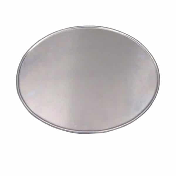Number Plate, Alloy, 9x11" Oval