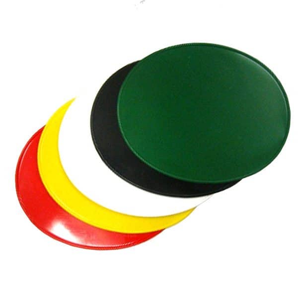 Number Plate, Plastic, 9x11" Oval
