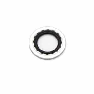 Petcock Sealing Washer, Bonded Rubber/Steel