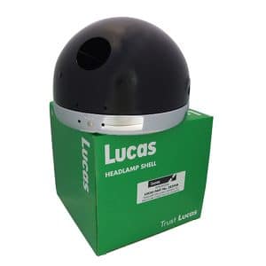 Lucas Headlight Shell w/Rim, 5-3/4"