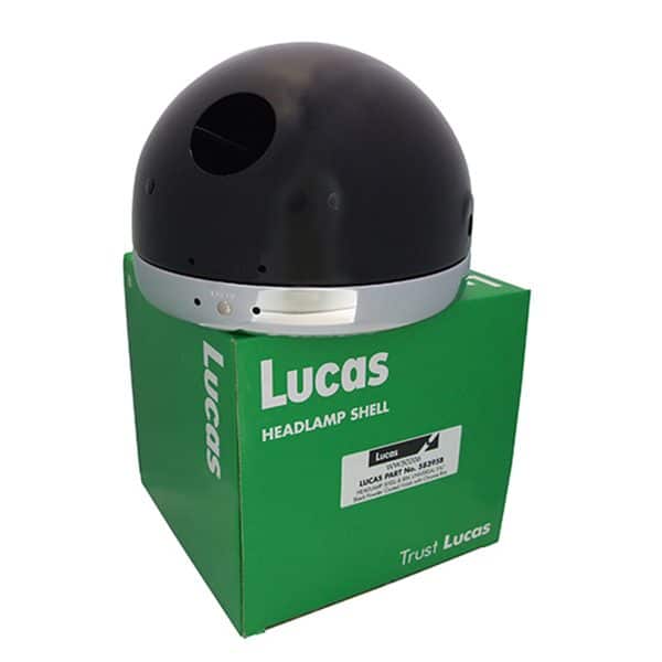 Lucas Headlight Shell w/Rim, 5-3/4"