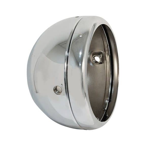 Lucas-Style Headlight Shell w/Rim, 5-3/4"