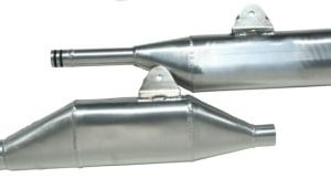 Yamaha TY175 or TY250 Two-Piece Muffler System